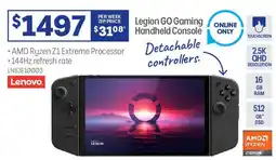 Officeworks Legion GO Gaming Handheld Console offer