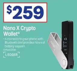 Officeworks Nano X Crypto Wallet offer