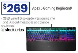 Officeworks Apex 5 Gaming Keyboard offer