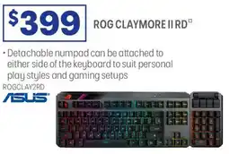 Officeworks ROG CLAYMORE II RD offer