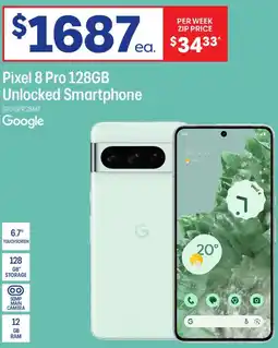 Officeworks Pixel 8 Pro 128GB Unlocked Smartphone offer