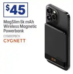 Officeworks MagSlim 5k mAh Wireless Magnetic Powerbank offer