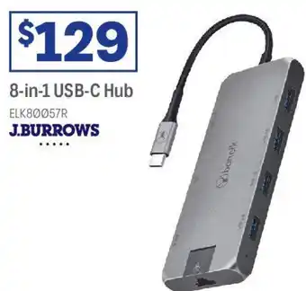 Officeworks 8-in-1 USB-C Hub offer