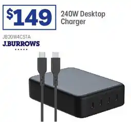 Officeworks 240W Desktop Charger offer