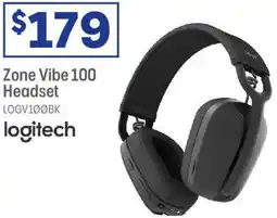 Officeworks Zone Vibe 100 Headset offer