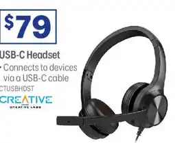 Officeworks USB-C Headset offer