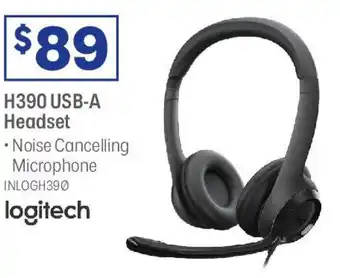 Officeworks H390 USB-A Headset offer