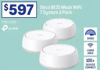 Officeworks Deco BE25 Mesh WiFi 7 System offer