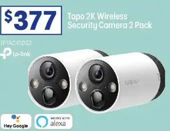 Officeworks Topo 2K Wireless Security Camera offer