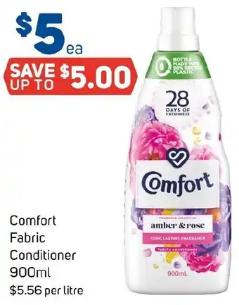 Foodland Comfort fabric conditioner offer