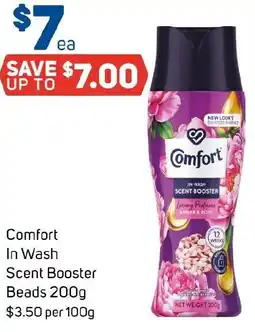 Foodland Comfort In Wash Scent Booster Beads offer