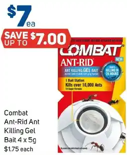 Foodland Combat Ant-Rid Ant Killing Gel Bait offer