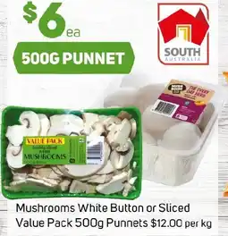 Foodland Mushrooms White Button or Sliced Value Pack offer