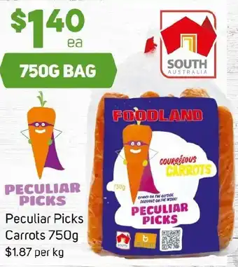 Foodland Peculiar Picks Carrots offer