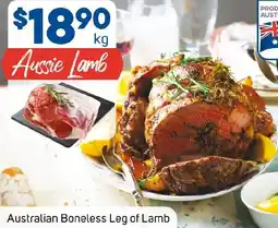 Foodland Australian Boneless Leg of Lamb offer