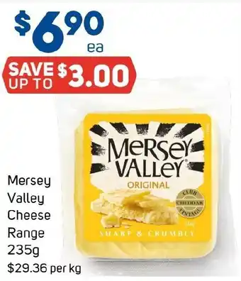 Foodland Mersey Valley Cheese Range offer