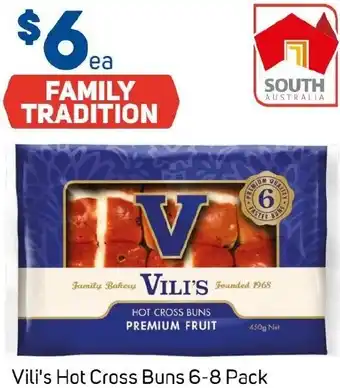 Foodland Vili's Hot Cross Buns offer