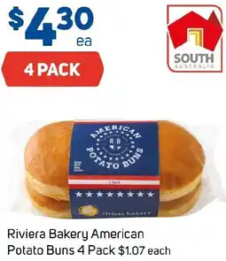 Foodland Riviera Bakery American Potato Buns offer