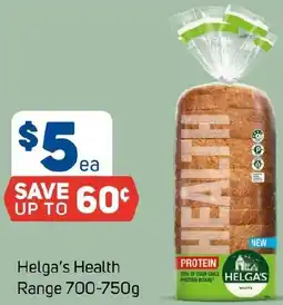 Foodland Helga's Health Range offer