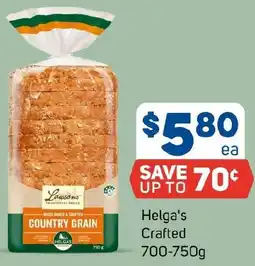 Foodland Helga's Crafted offer