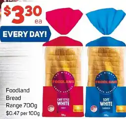 Foodland Foodland Bread Range offer