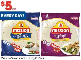 Foodland Mission Wraps offer