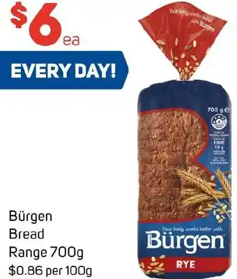 Foodland Bürgen Bread offer