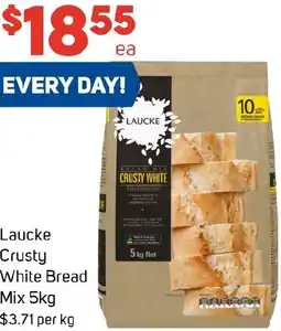 Foodland Laucke Crusty White Bread Mix offer