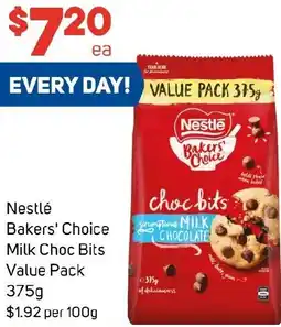 Foodland Nestlé Bakers' Choice Milk Choc Bits offer