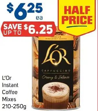 Foodland L'Or Instant Coffee Mixes offer