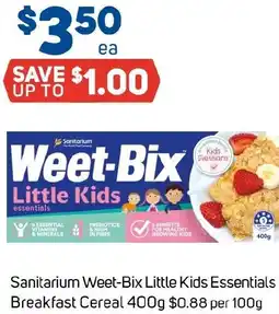 Foodland Sanitarium Weet-Bix Little Kids Essentials Breakfast Cereal offer