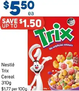 Foodland Nestlé Trix Cereal offer