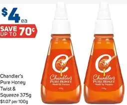 Foodland Pure Honey Twist & Squeeze offer