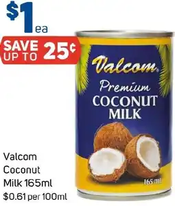 Foodland Valcom Coconut Milk offer