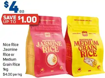 Foodland Nice Rice Jasmine Rice or Medium Grain Rice offer