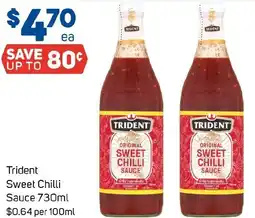 Foodland Trident Sweet Chilli Sauce offer