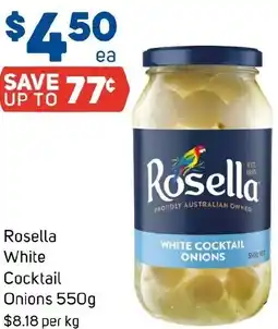 Foodland Rosella White Cocktail Onions offer