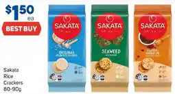 Foodland Sakata rice crackers offer