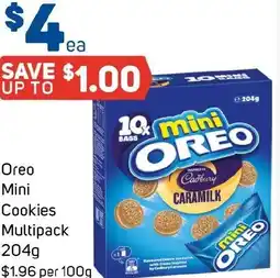 Foodland Oreo Mini Cookies Multipack offer