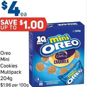 Foodland Oreo Mini Cookies Multipack offer