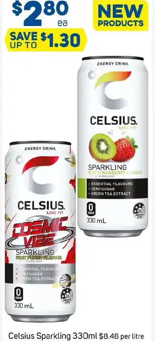 Foodland Celsius Sparkling offer