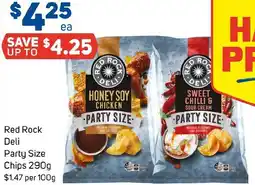 Foodland Red Rock Deli Party Size Chips offer