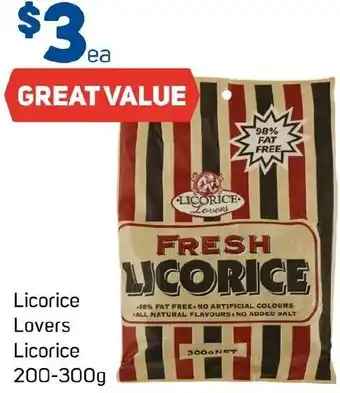 Foodland Licorice Lovers Licorice offer