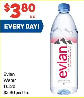 Foodland Evian Water offer