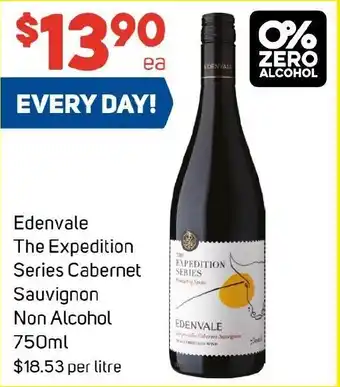 Foodland Edenvale The Expedition Series Cabernet Sauvignon Non Alcohol offer