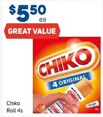 Foodland Chiko Roll 4s offer