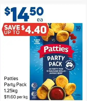 Foodland Patties Party Pack offer