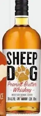 Foodland Sheep Dog Peanut Butter Flavoured Whiskey offer