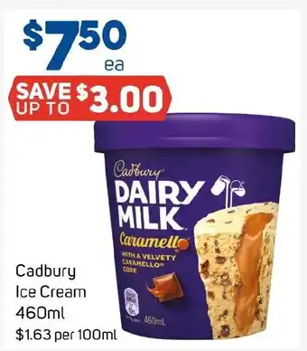 Foodland Cadbury Ice Cream offer