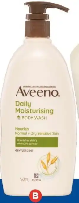 Foodland Aveeno Daily Moisturising Body Wash offer